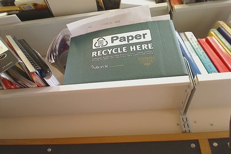 Go Green Posters – Recycle Your Paper and Plastic!