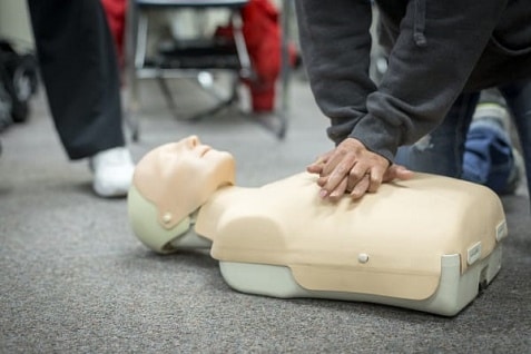 CPR for first aid in the workplace