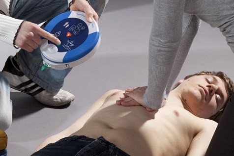 Portable Defibrillator for Alsco Training