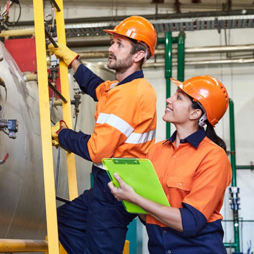 Get a professional look with comfortable uniforms and durable PPE for tradies.