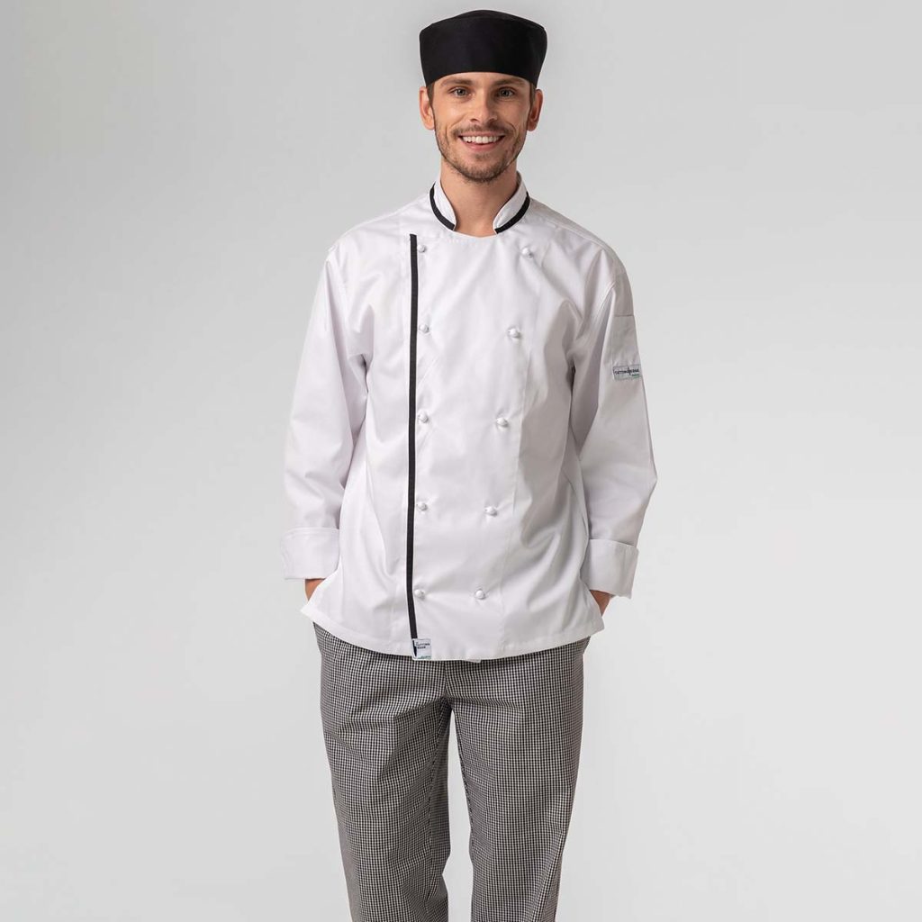 Alsco Uniforms Traditional Chef Jackets - White